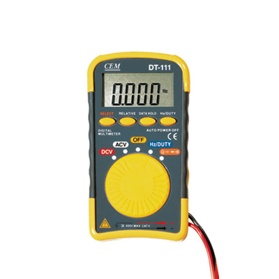 口袋式数字万用表 DT-112
