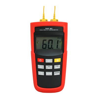 K型双通道数字温度计 TASI-601