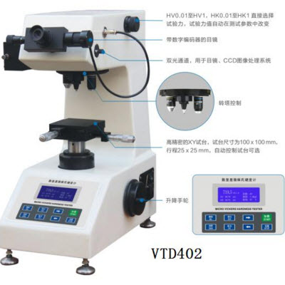 自动转塔显微维氏硬度计 VTD402