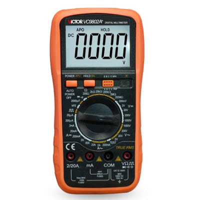 数字万用表 VC9802A+