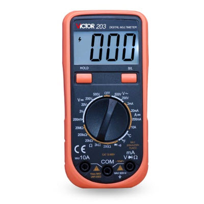数字万用表 VICTOR 203