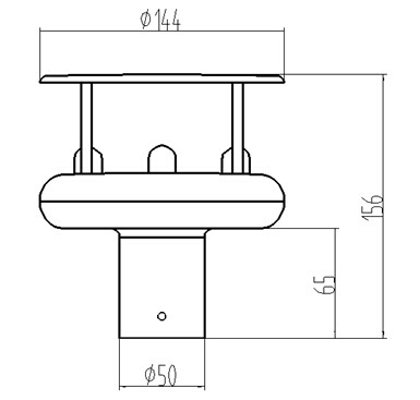 NHFS47超声波风速风向传感器