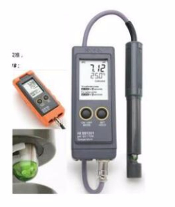 高量程微电脑pH-EC-TDS-℃PH测定仪 HI991301