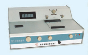 光栅分光光度计 JS-721B型